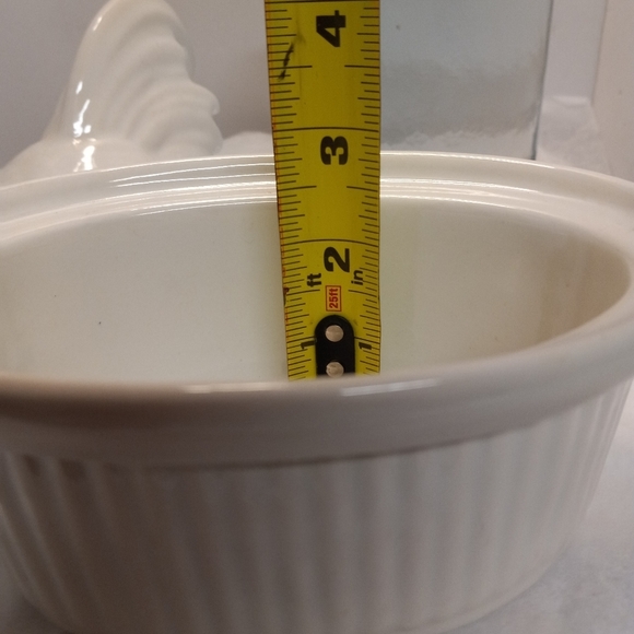 French Chef Gourmet Cookware Rooster Gravy Server California Pottery Ovenproof - Picture 11 of 11